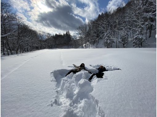 WS JR知床斜里駅発・知床　冬の一日満喫ツアー森歩き絶景スノーシュー付帯【無料送迎付】の画像