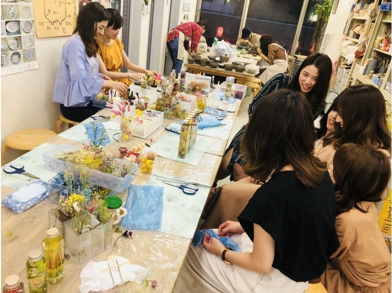 【東京・目黒】きれい！たのしい！ハーバリウム体験レッスン☆大ボトルプラン