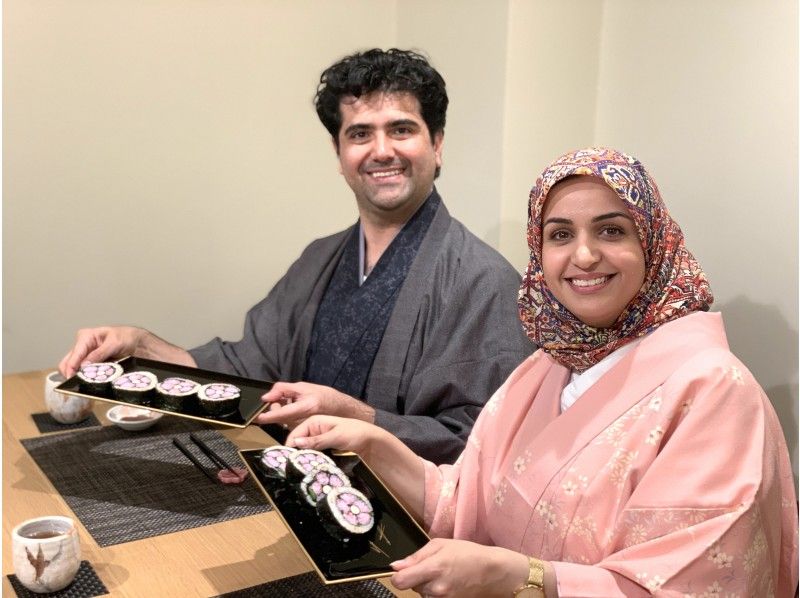 【京都・河原町三条】アクセス抜群！可愛く美味しい飾り巻き寿司1種類