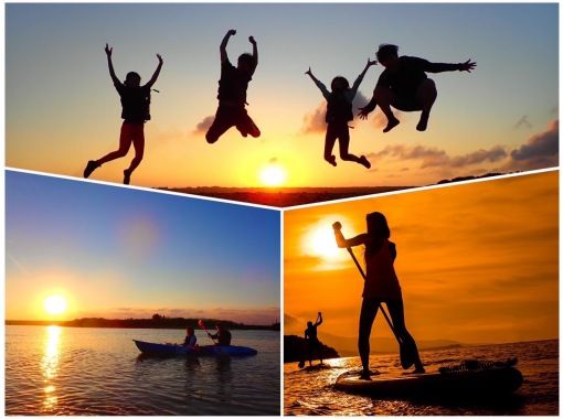 【石垣島/夕方】選べるサンセットSUP/カヌーツアー★極上の夕焼け★当日申し込みOK【備品レンタル/写真データ無料】