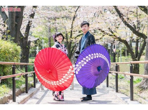 【東京・浅草】〈カップルプラン 〉二人で浅草散策！男性お一人様と女性お一人様の人気プランの画像