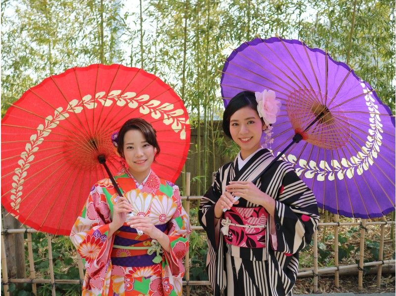 【東京・浅草】浅草和服美人（1Day）着物・浴衣レンタルプラン・和装で浅草散歩♡日本文化を満喫