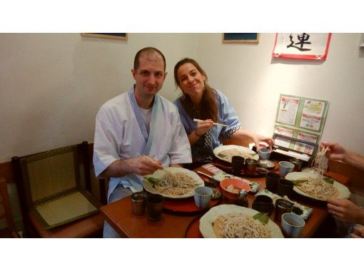 東京 湯島 ご存知 そば打ち名人 が教える 湯島天神 そば打ち体験 マスメディアお奨め体験教室 アクティビティジャパン