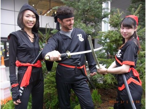 【Tokyo Station】 ~ Ninja Rental ~ Ninja Costume Rental & Ninja Attendants For Overseas Visitors!の画像