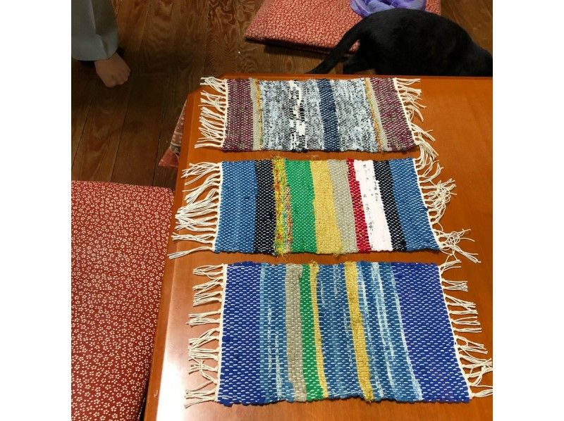 [Tochigi, Nasu] Hand-woven experience (table center or coaster) at an old private house cafe Children and beginners are also welcome!の紹介画像