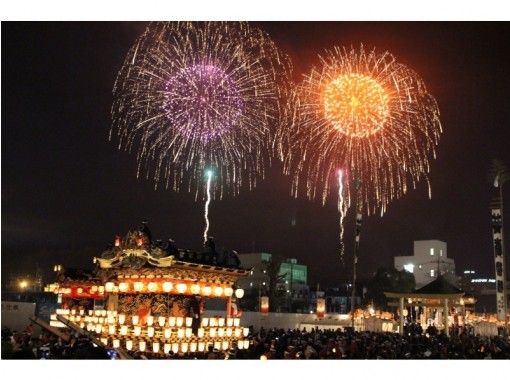 [Saitama / Chichibu] 10 / 300,000 grandstands! Plan to enjoy fireworks and floats at Chichibu Night Festival with comfortable service (Limited to 10 foreigners)の画像