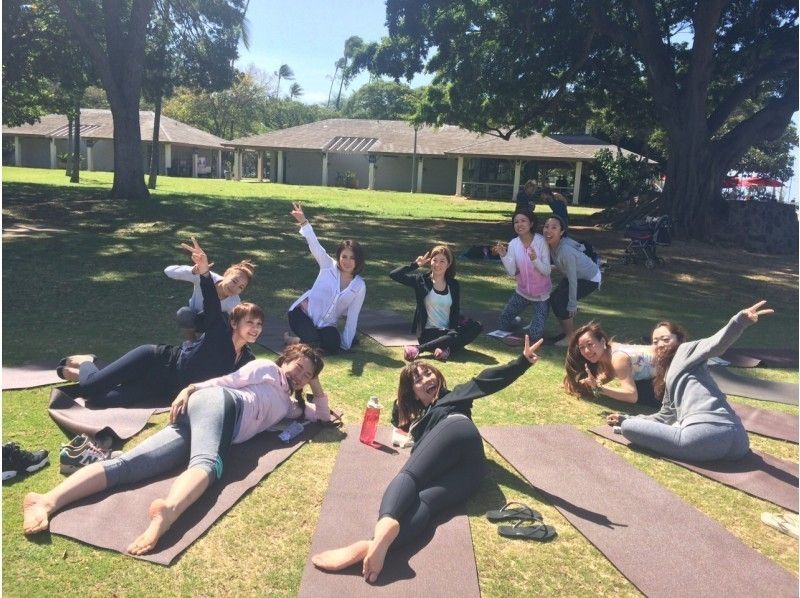 【奄美大島・瀬戸内町古仁屋】海の見える公園でYOGA!