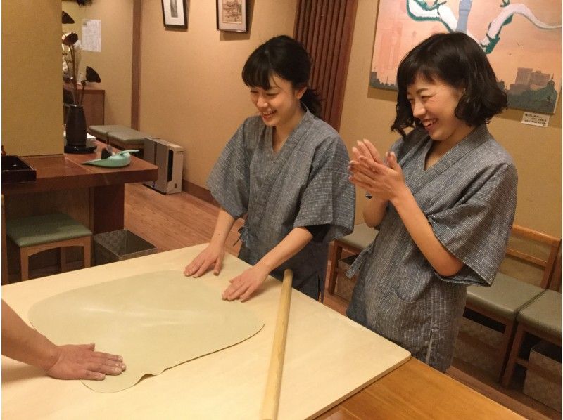 【 东京 Shimokucho Tani千岁地区 】这条路40 年 ！荞麦面店的主人教的荞麦体验の紹介画像