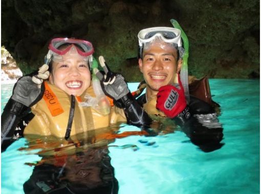 [Cave of Okinawa blue] snorkeling early morning plan Onna departure [guided]の画像