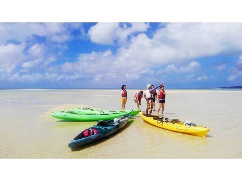 【沖縄・宮古島】海上の幻の島「ゆに」上陸★シーカヤックツアー・家族みんなで♪恋人と♪