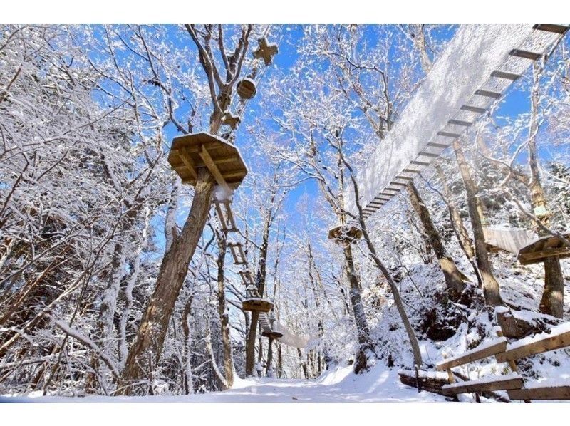 【北海道・札幌】札幌市内・千歳市内から無料送迎！スノーシュートレッキング＆ジップライン