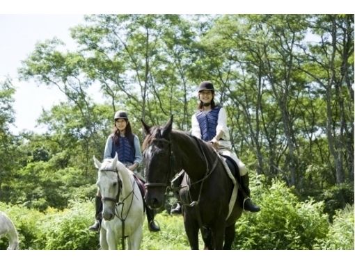 【 北海道 ·千岁】对于有经验的人！ 骑马徒步 （60分钟课程）の画像