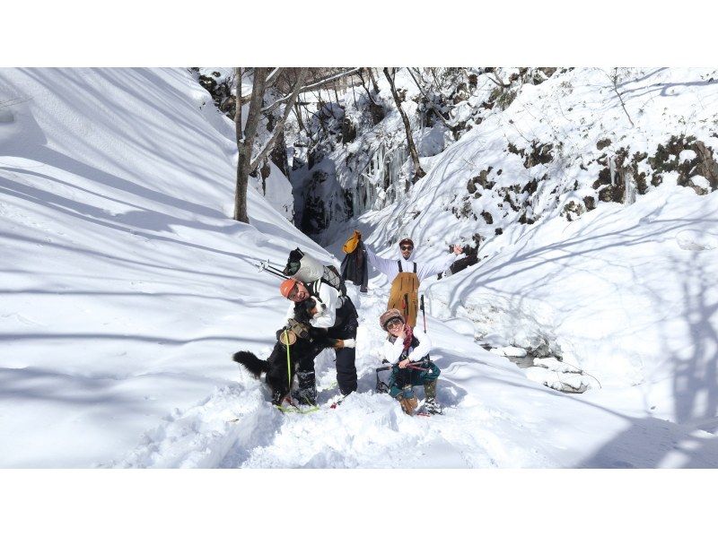 [從IC出發，只需5分鐘]在群馬水上的森林裡玩雪！雪地徒步半日遊の紹介画像