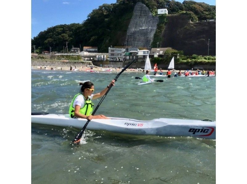 【神奈川・鎌倉】新しいオーシャンスポーツ！ 海の上を滑るサーフスキーにチャレンジ！！