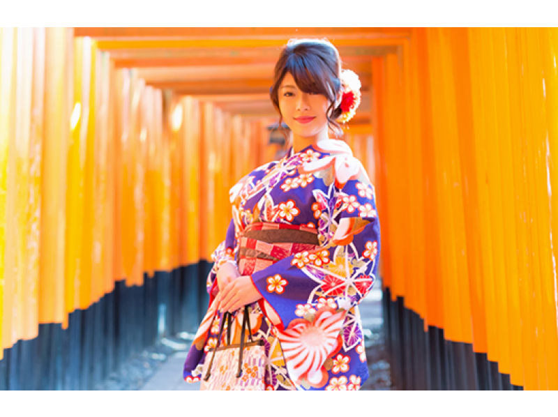 【京都・東山】着物レンタル♡椿プラン