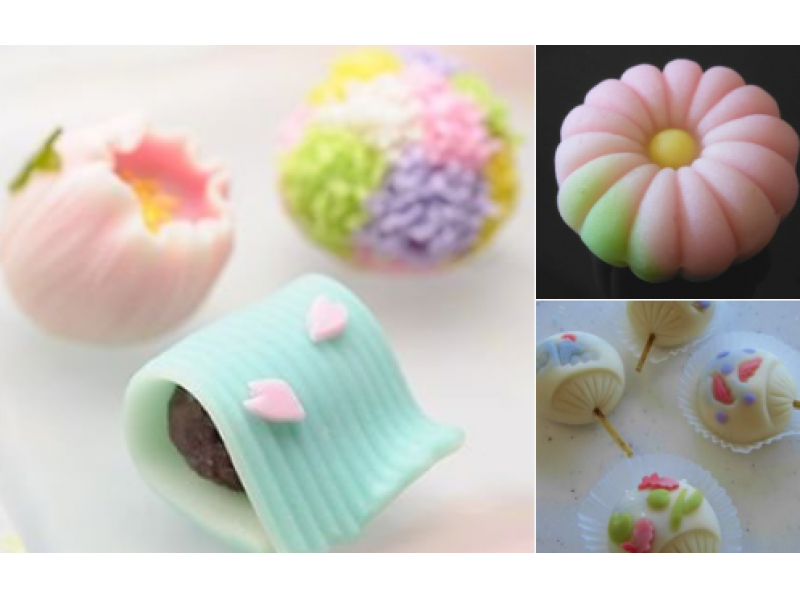 トップ100 和菓子 粘土 花 最高の花の画像