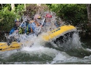 【北海道・十勝川】ラフティング・半日コース(Wラフティング)の画像