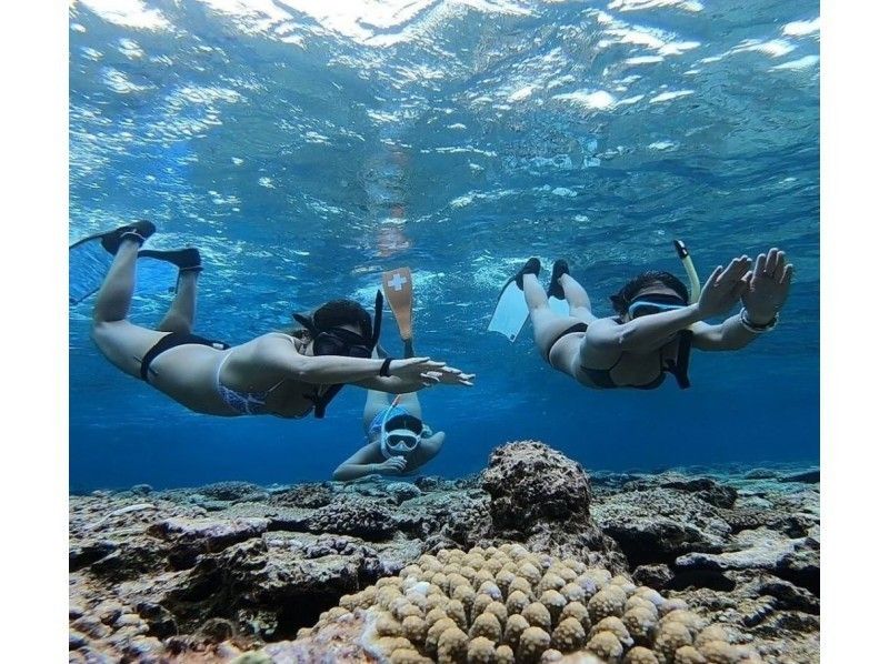 【鹿児島・与論島】シュノーケリングツアー★与論ブルーをとことん遊ぶ・小さなお子さまもOK♪