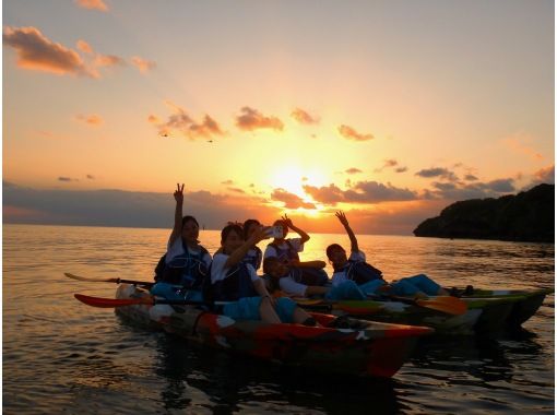 Central Main Island/Sunset Mangrove Kayak Tour [Same-day reservations possible]★Gift tour images!の画像
