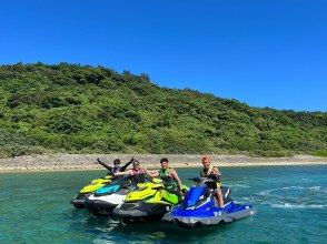 [Okinawa/ Uruma] Reserved! Jet ski Touring plan around 5 islands in You can drive with license