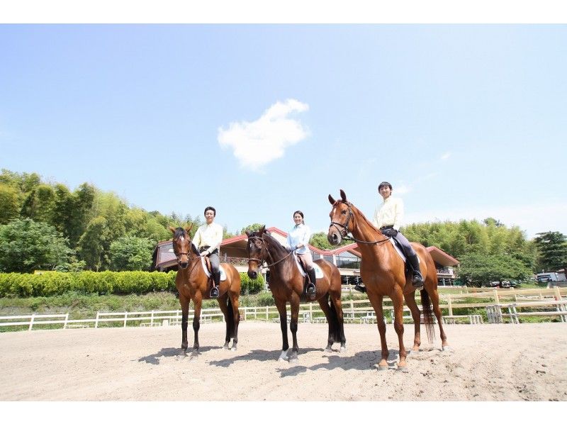【山梨・小淵沢】初めてでも安心!マンツーマンで乗馬体験