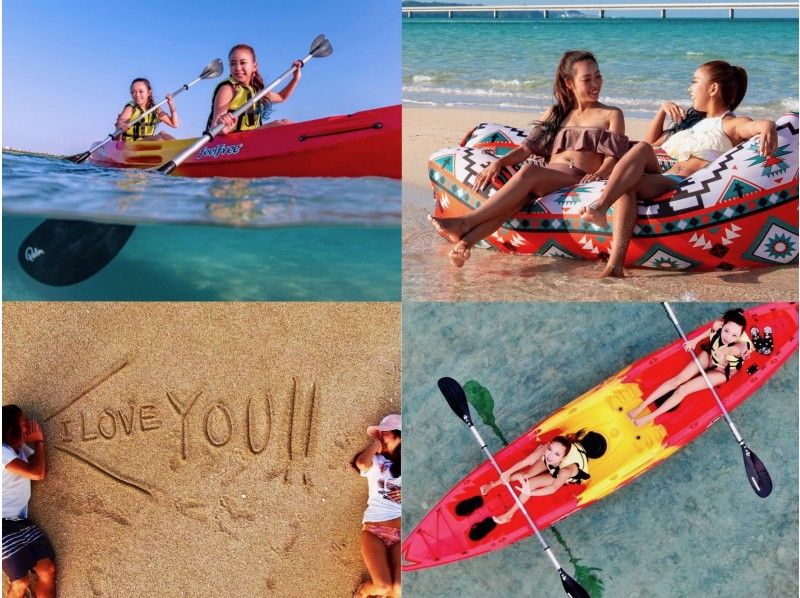 【沖縄・宮古島】360度オーシャンビュー! 幻の島上陸カヤックツアー!ドローン撮影オプションあり♡