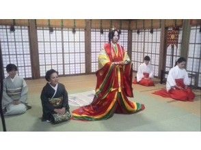 【Okayama・Shoo-cho】 The Junihitoe Kimono Experience ・Transform into the Heian Period nobility ★ 7-minute walk from JR Katsumada Station