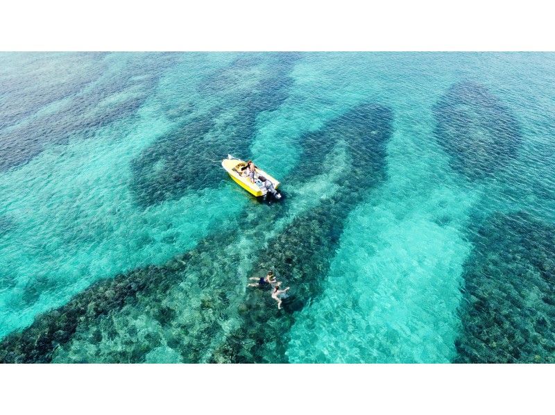 [Recommended for 2 people] The best location overlooking Kouri Island ♪♪ Boat snorkeling tour !!の紹介画像