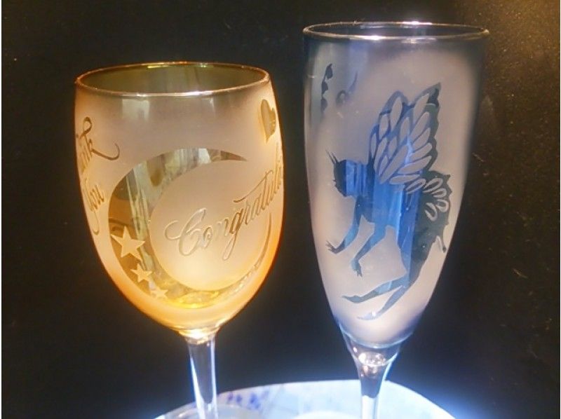 【浅草橋4分】おしゃれに乾杯！ワイン、シャンパングラスを90分で手作りしよう。飲める方にはうれしい！