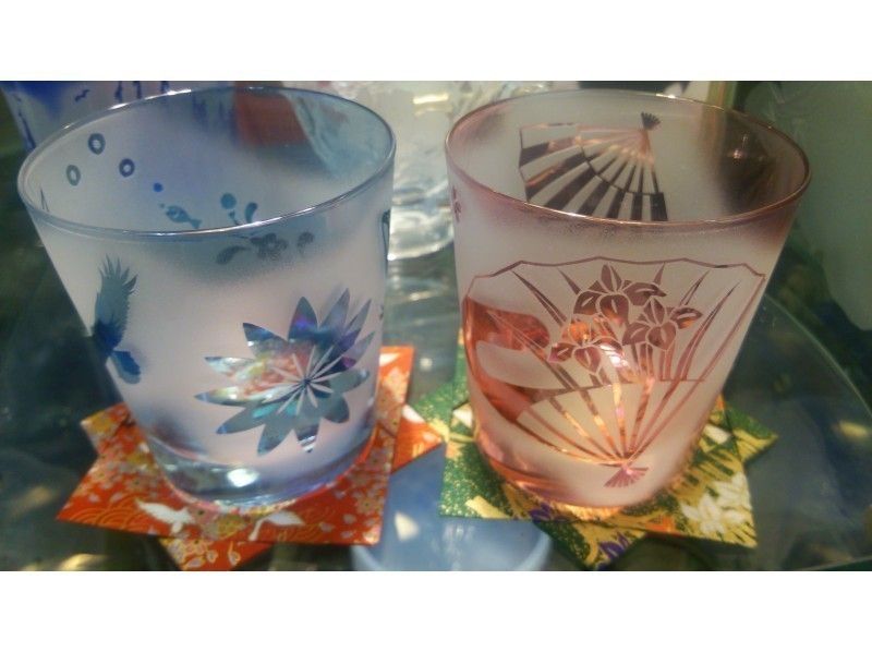 【浅草橋4分】ようこそ日本！オリジナルグラス＆折り紙コースター作り（外国人向け、日本の方のみＯＫ）