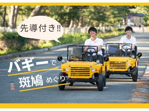 [Nara / Ikaruga] Let's run the Ikaruga no Sato with buggy! `` Ikaruga Three Pagoda Tour '' including World Heritage and Horyuji Templeの画像