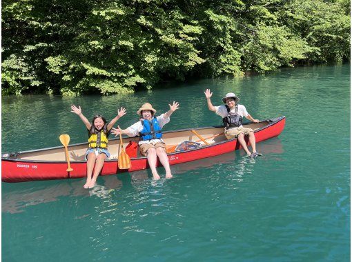 [Aomori/Lake Towada] Canadian canoe tour to row a beautiful lake! With a tea set!の画像