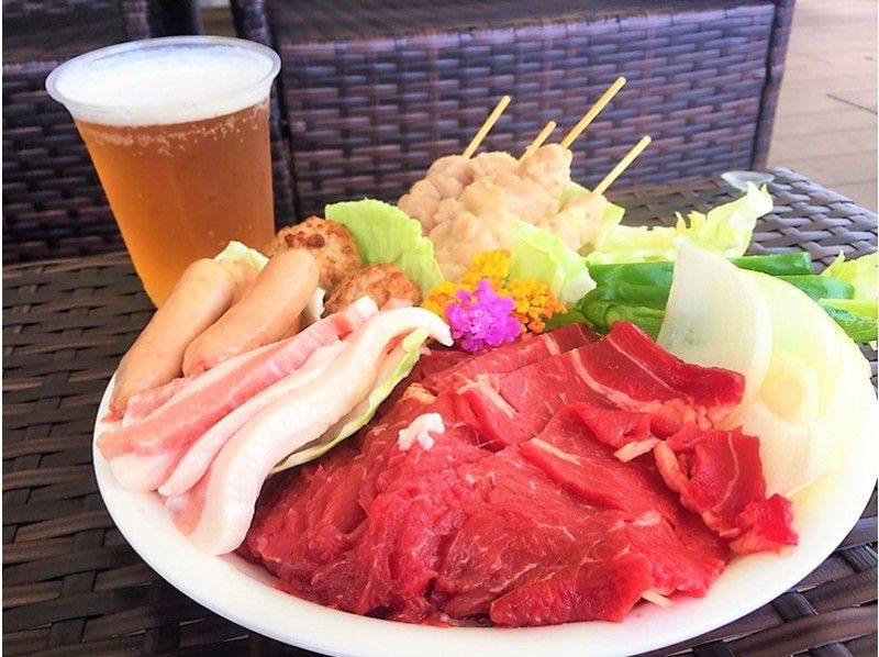【沖縄・瀬長島】那覇発瀬長島サンセット&ナイトツアー<BBQ&ウミカジテラス散策コース>