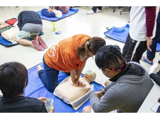 [License training] EFR (emergency treatment) primary care, secondary care, child care, AED courseの画像
