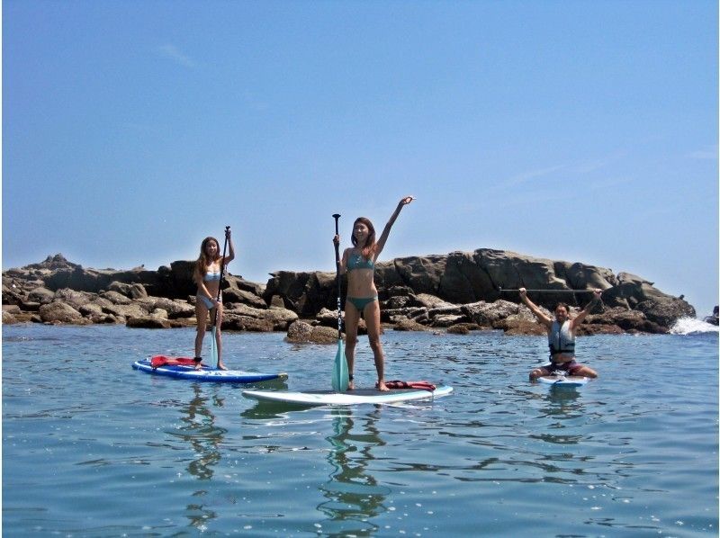 【宮崎・日南海岸】SUP絶景クルージングツアー【ガイド同伴】★親子で参加可能！★