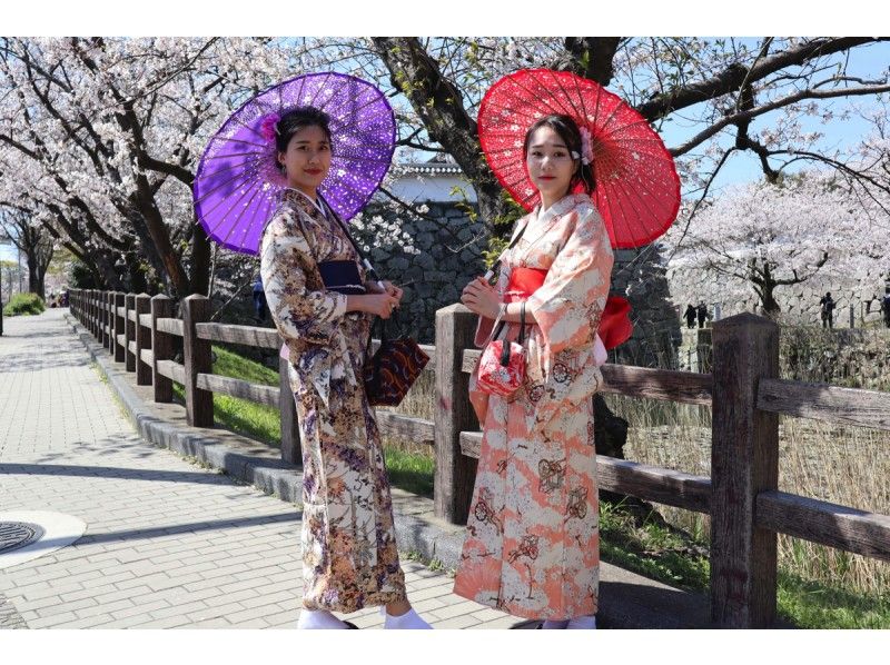 [Fukuoka Kimono Challenge]着物＆ヘアセットで福岡観光　スタンダードプラン