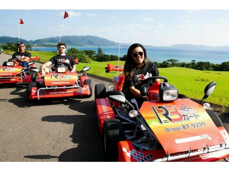 【沖縄・石垣島】石垣島の絶景に感動!ゴーカートで臨場感溢れるドライブ体験♪