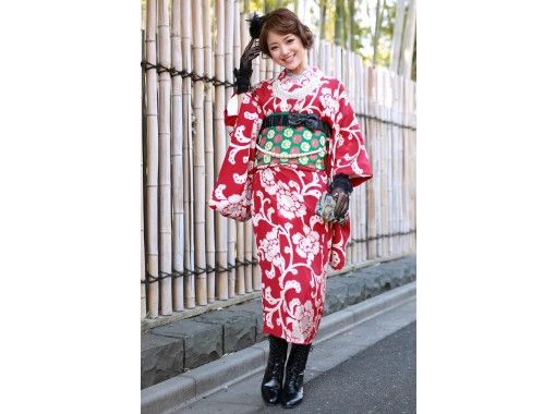 [Tokyo, Asakusa] OK empty-handed! Retro modern Taisho romance "Kimono Rental " open until 8:00! 2 minutes walk from Asakusa Station!の画像