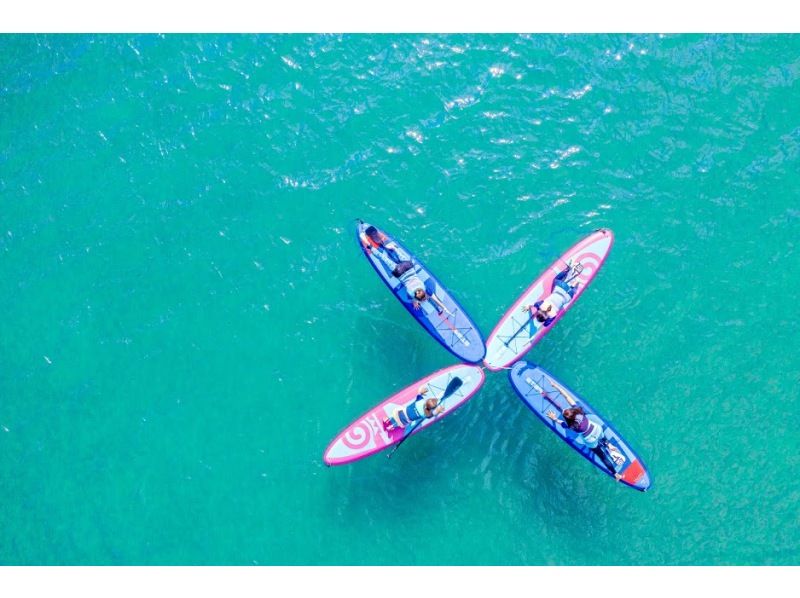 ★初心者大歓迎【湘南・逗子・SUPヨガ】初心者歓迎！アメニティ充実、バスタオル完備の施設でSUPヨガ体験★写真データプレゼントの紹介画像