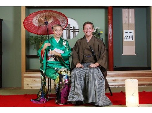 [Tokyo / Minato Ward] "Kimono Rental & dressing experience" with children in English with traditional culture! Near Tokyo Tower! (ETR010)の画像