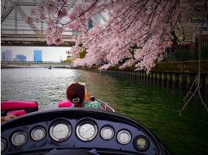 [Osaka ・ Okawa】 Until April 20! ! Cherry-blossom viewing Cruising One bottle of sparkling wine present ☆