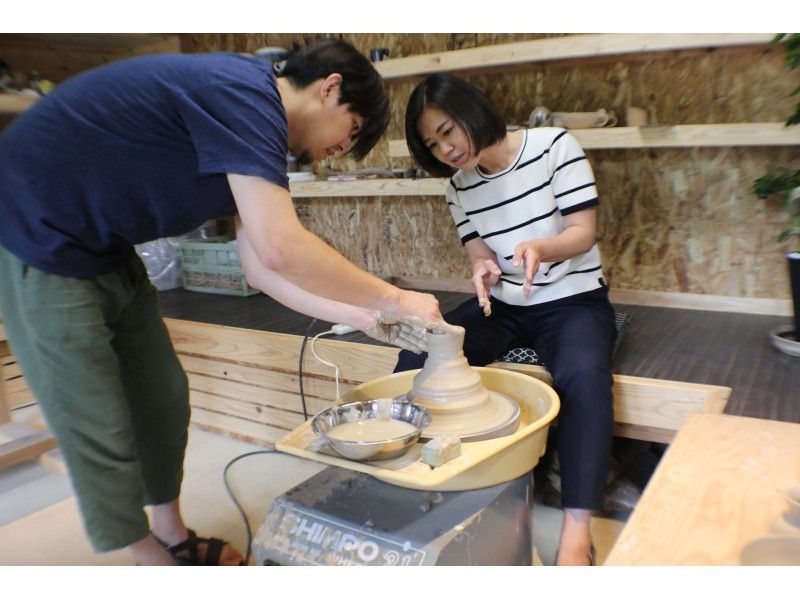 【熊本・熊本市】5才から参加OK!憧れの、電動ろくろ陶芸体験