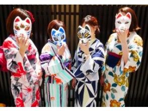 [เกียวโต-Gion] ฤดูร้อนเท่านั้น! ของฤดูร้อนเกียวโตมันโอเคสำหรับการท่องเที่ยว♪ แผนการเช่าชุดยูกาตะの画像