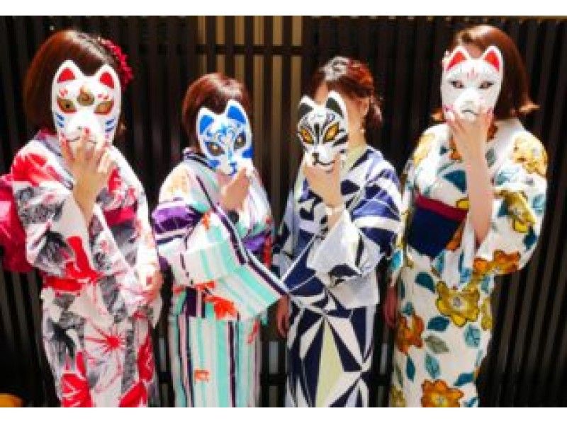 [เกียวโต-Gion] ฤดูร้อนเท่านั้น! ของฤดูร้อนเกียวโตมันโอเคสำหรับการท่องเที่ยว♪ แผนการเช่าชุดยูกาตะの紹介画像