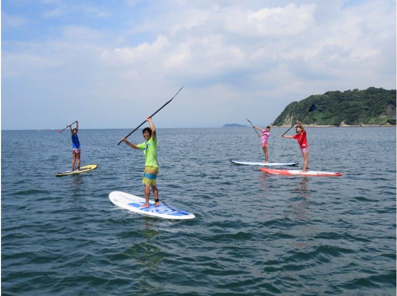 【神奈川・逗子】初めてのSUP！短時間でSUPにチャレンジ！「逗子最安値¥3,600でSUP体験」