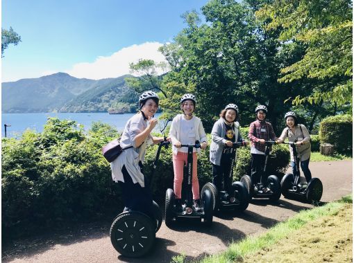 【神奈川・箱根・九頭龍の森】箱根芦ノ湖セグウェイツアー・鎮守の森で湖を眺めすすむ自然体験♪（2時間30分）の画像