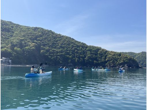 [Fukui/Wakasa] "Fresh Green Kayak" Kayak tour in Wakasa Bay ☆ Beginners and experienced people are welcome! 3 hours of fun! !の画像