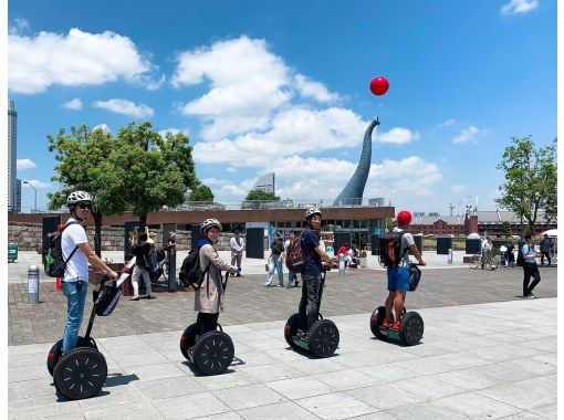 【横浜】セグウェイで横浜の名所や桜を満喫！おしゃれな街並み、海辺の潮風、横浜開港以来の史跡を巡ります！の画像