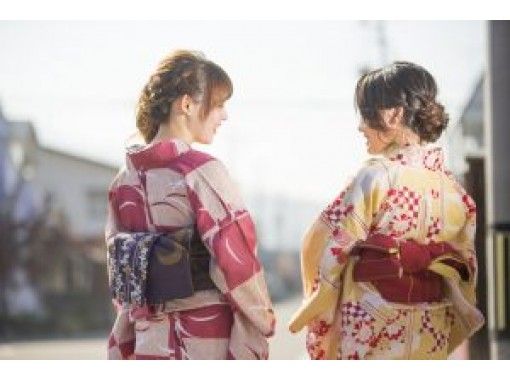 【후쿠시마 · 아이즈] 여름 한정! 유카타 마을 아이즈의 거리 산책을 하루 만끽하자 (남녀 있음)の画像