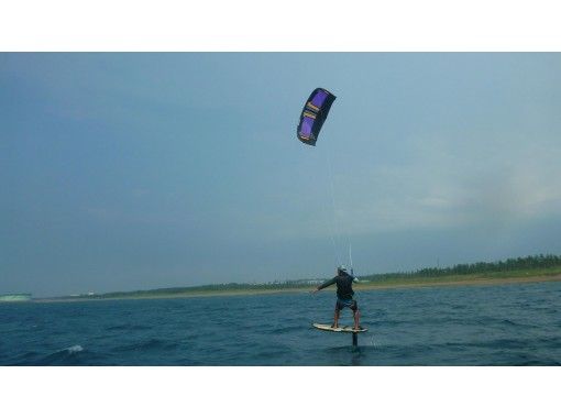 [Fukui-Three countries / Kagosu] for experienced people! Kite board (foil) 1 Sun Experience courseの画像